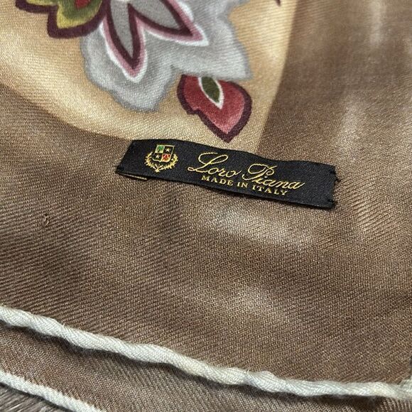 Loro Piana Silk & Cashmere Scarf - Picture 2 of 7
